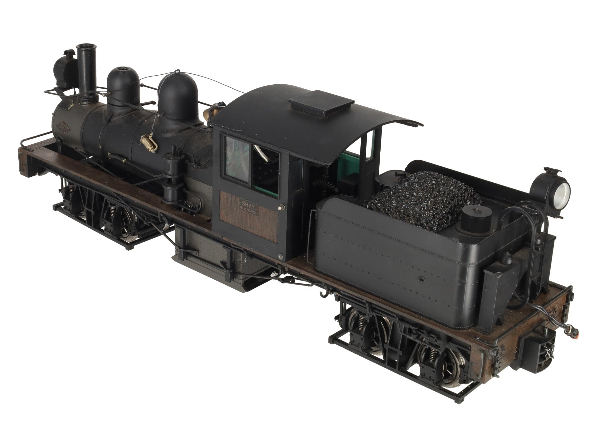 Bachmann G Scale Undecorated Shay Steam Locomotive & Tender