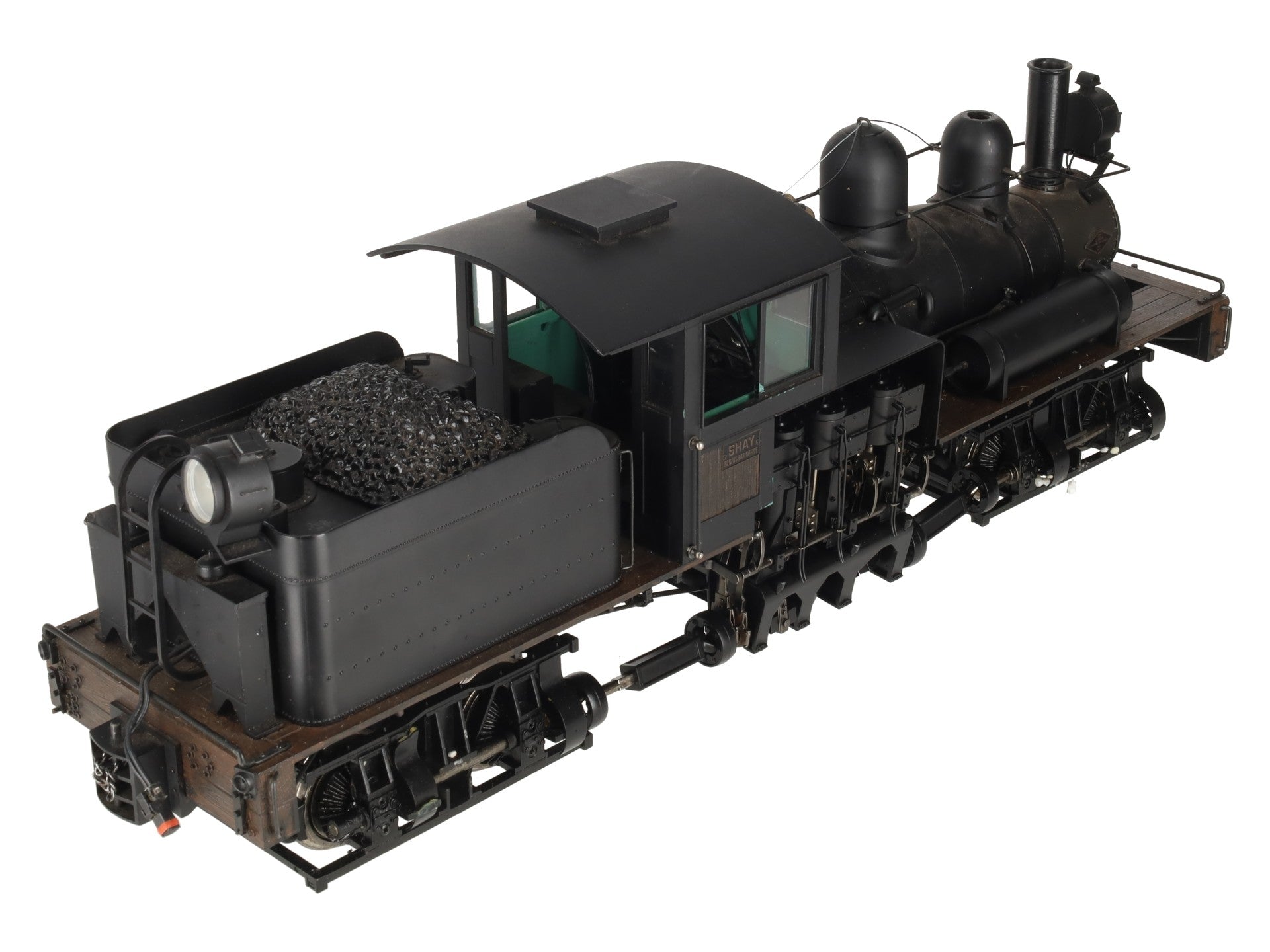 Bachmann G Scale Undecorated Shay Steam Locomotive & Tender