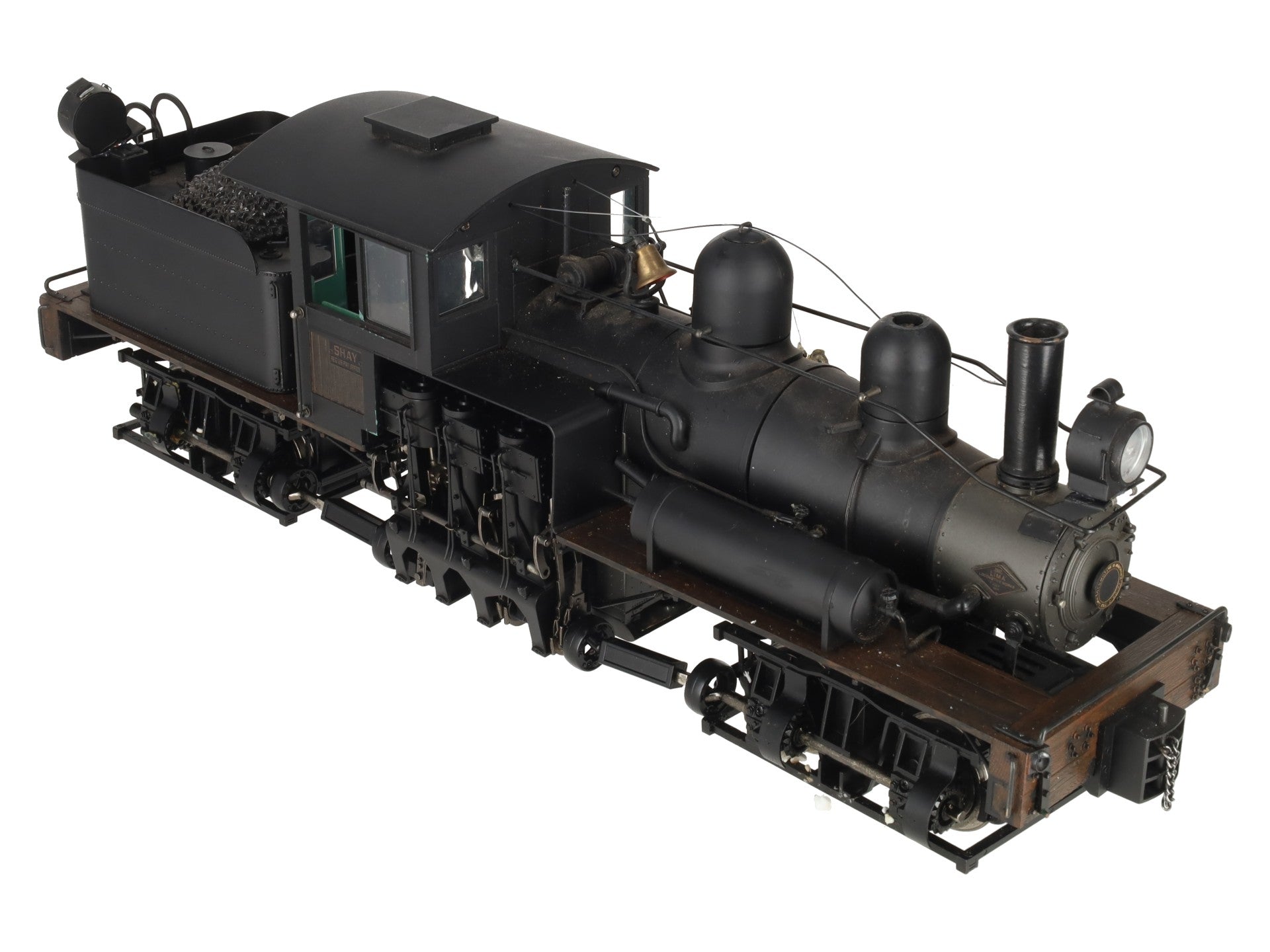 Bachmann G Scale Undecorated Shay Steam Locomotive & Tender