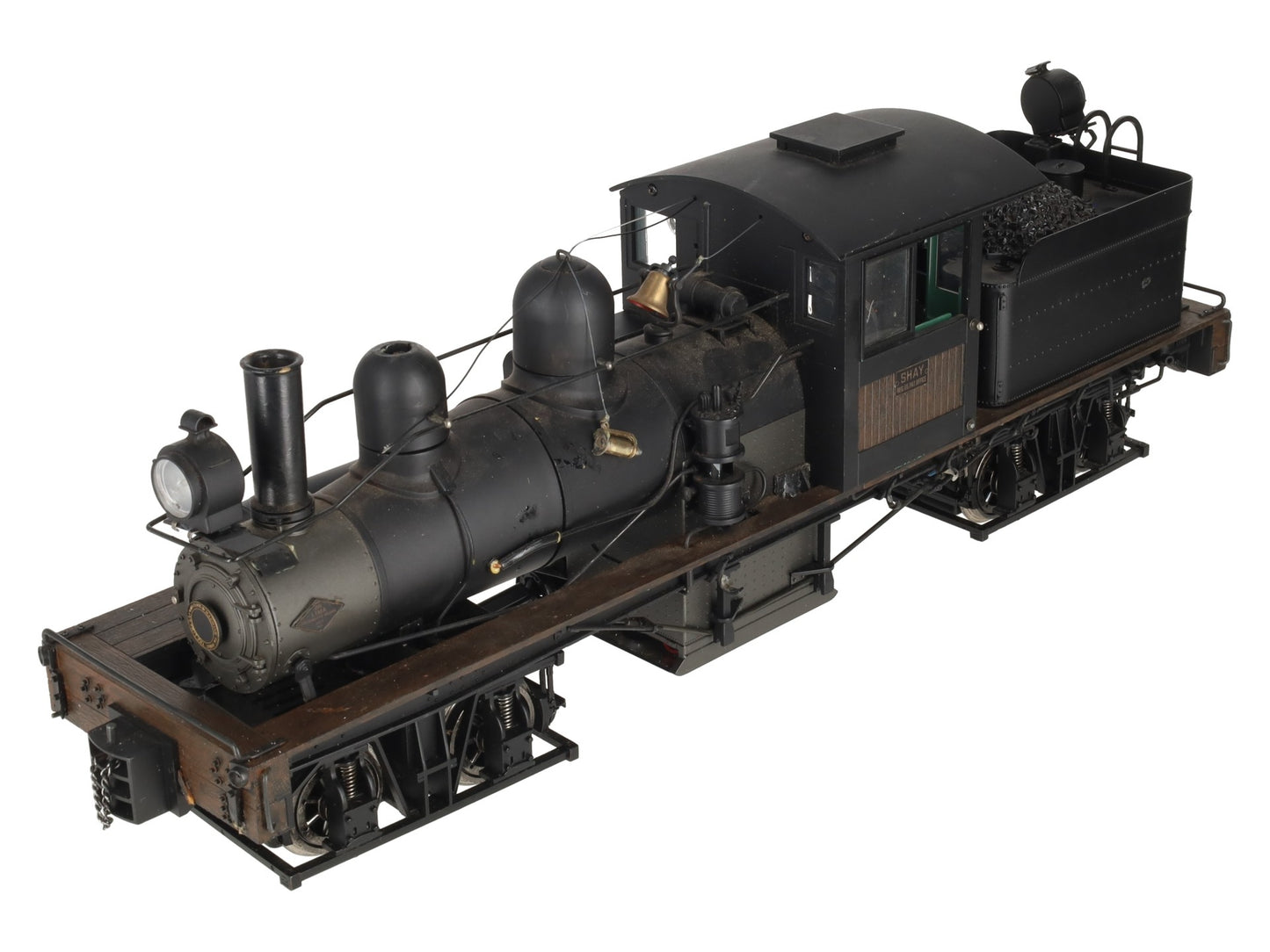 Bachmann G Scale Undecorated Shay Steam Locomotive & Tender