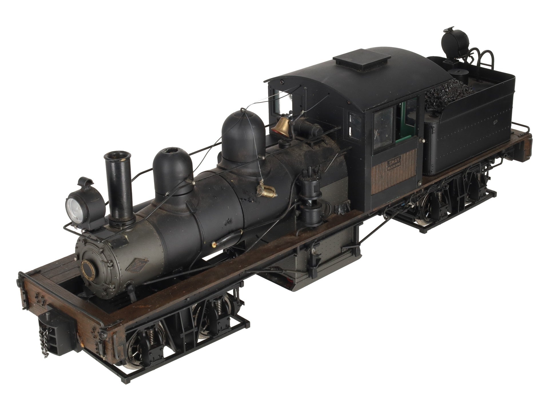 Bachmann G Scale Undecorated Shay Steam Locomotive & Tender