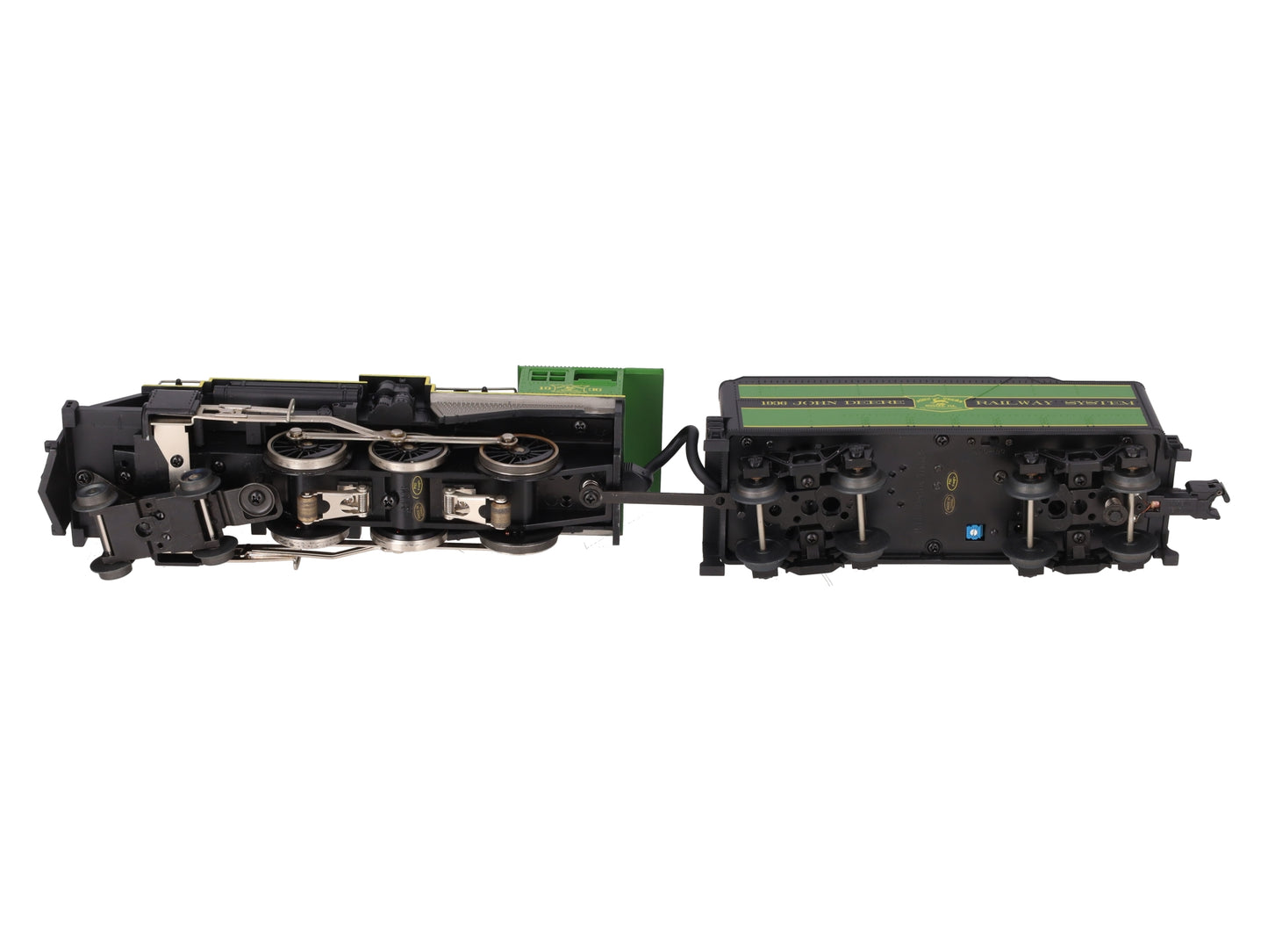 MTH 33-1011-1 O Gauge John Deere 4-6-0 Steam Engine w/PS2 #1936 EX/Box