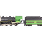 MTH 33-1011-1 O Gauge John Deere 4-6-0 Steam Engine w/PS2 #1936 EX/Box