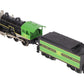 MTH 33-1011-1 O Gauge John Deere 4-6-0 Steam Engine w/PS2 #1936 EX/Box