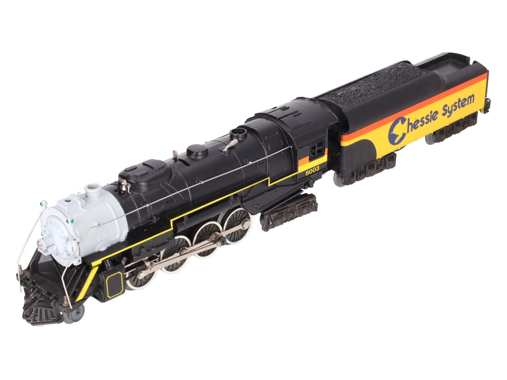 Lionel 6-8003 O Gauge Chessie 2-8-4 Berkshire Steam Locomotive & Tender #8003 EX/Box