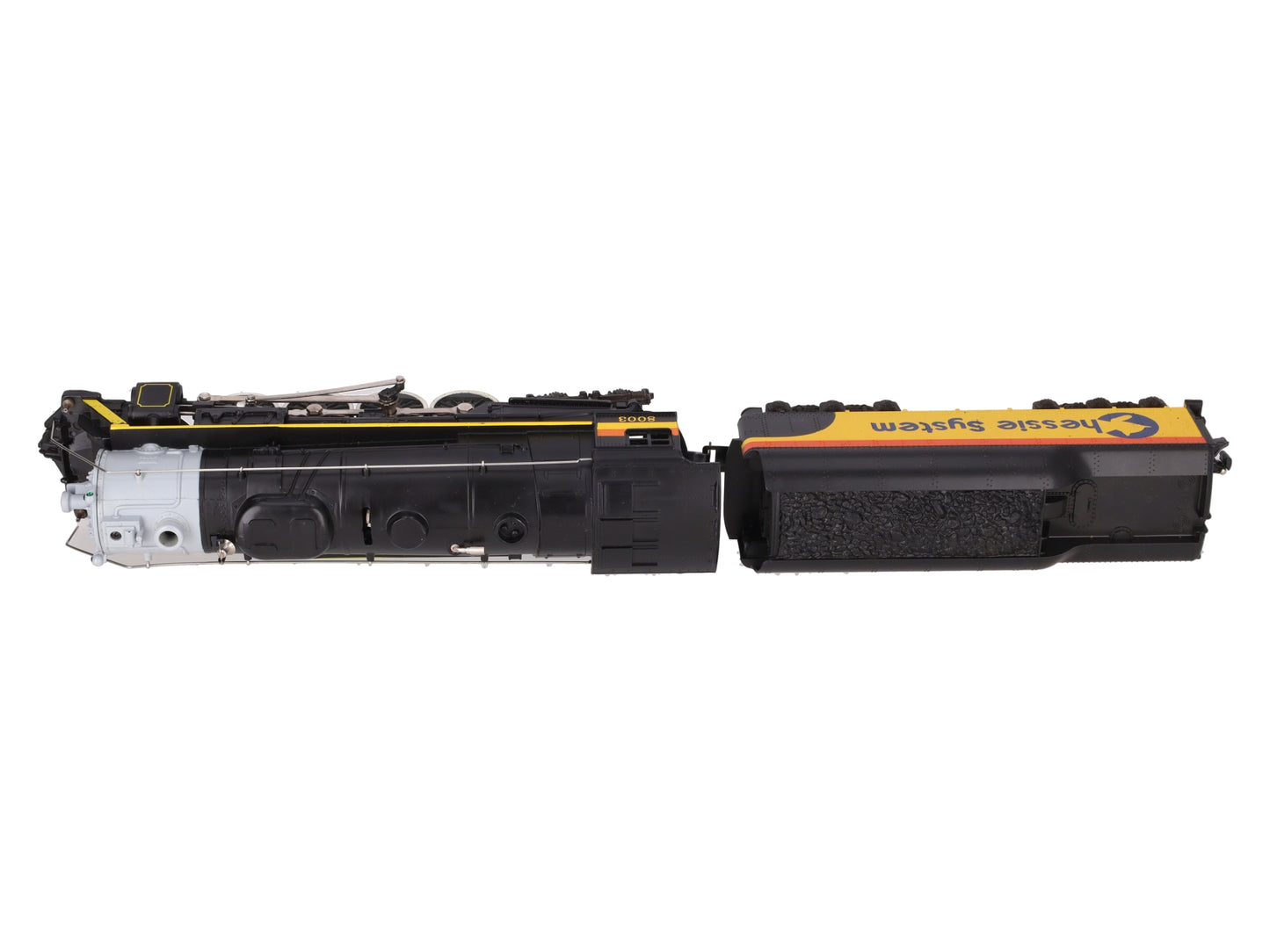 Lionel 6-8003 O Gauge Chessie 2-8-4 Berkshire Steam Locomotive & Tender #8003 EX/Box