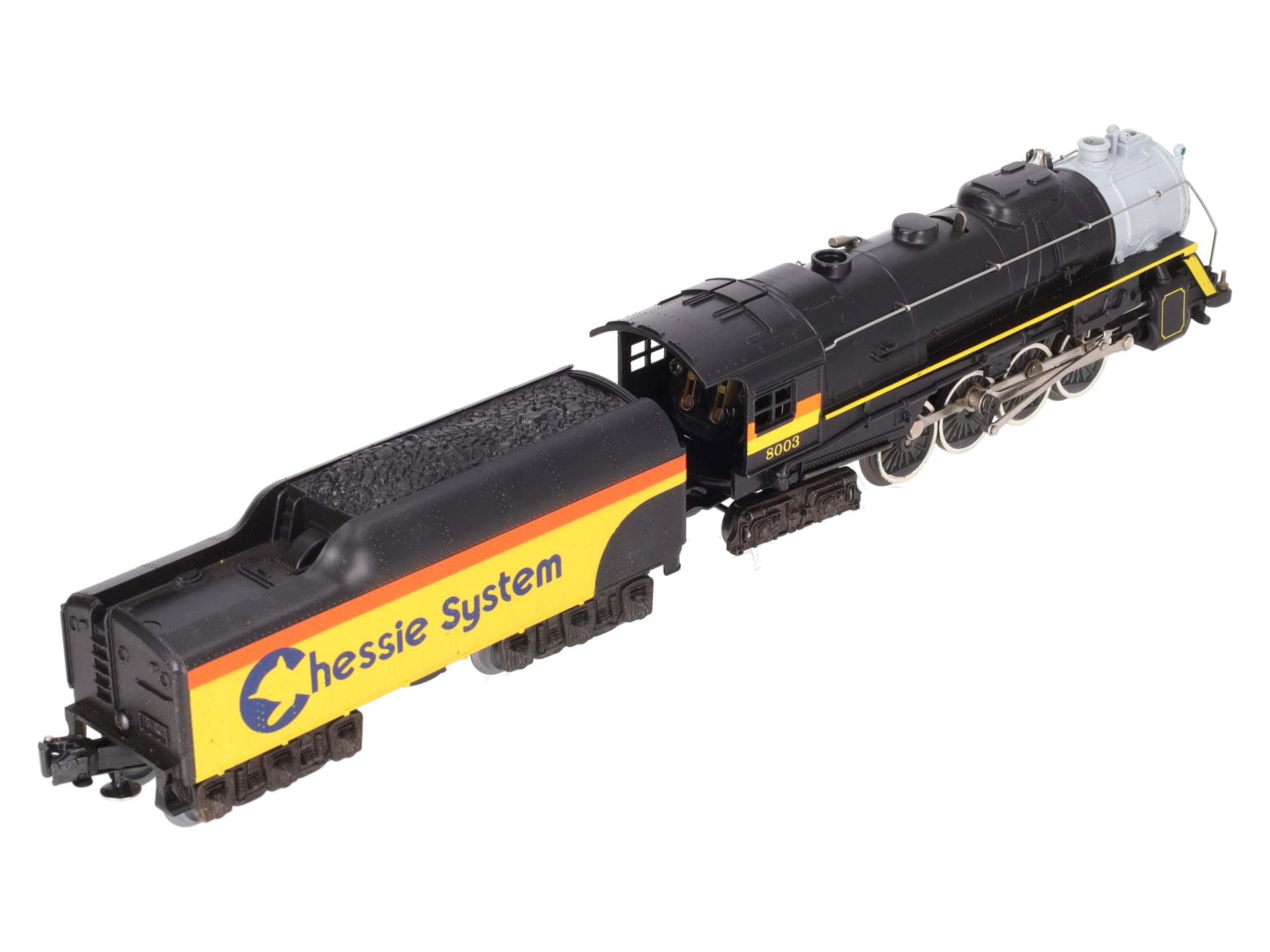 Lionel 6-8003 O Gauge Chessie 2-8-4 Berkshire Steam Locomotive & Tender #8003 EX/Box