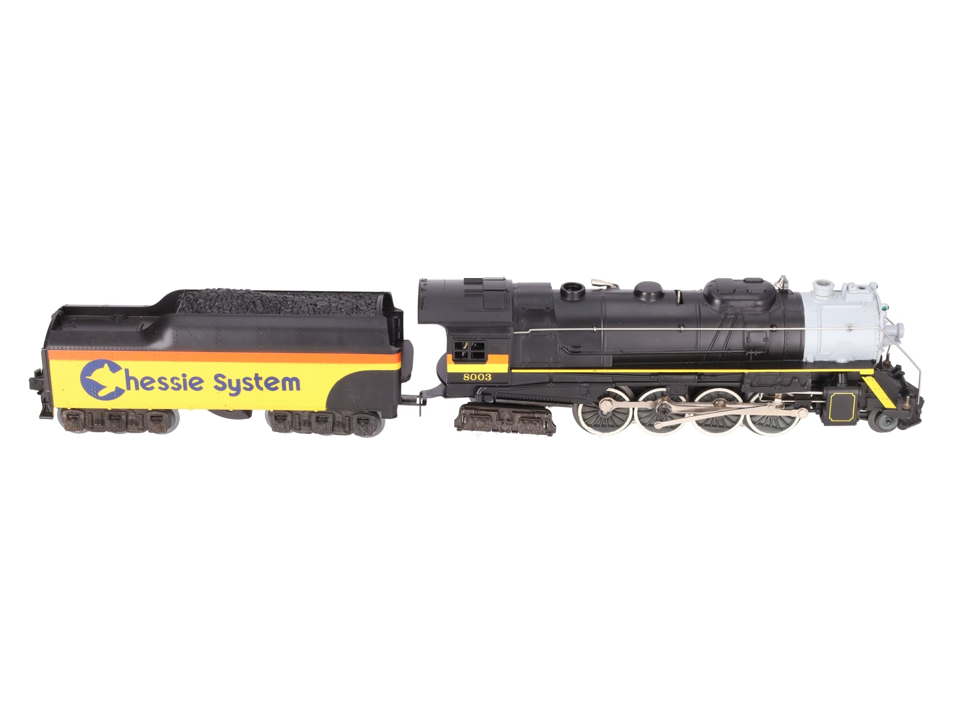 Lionel 6-8003 O Gauge Chessie 2-8-4 Berkshire Steam Locomotive & Tender #8003 EX/Box