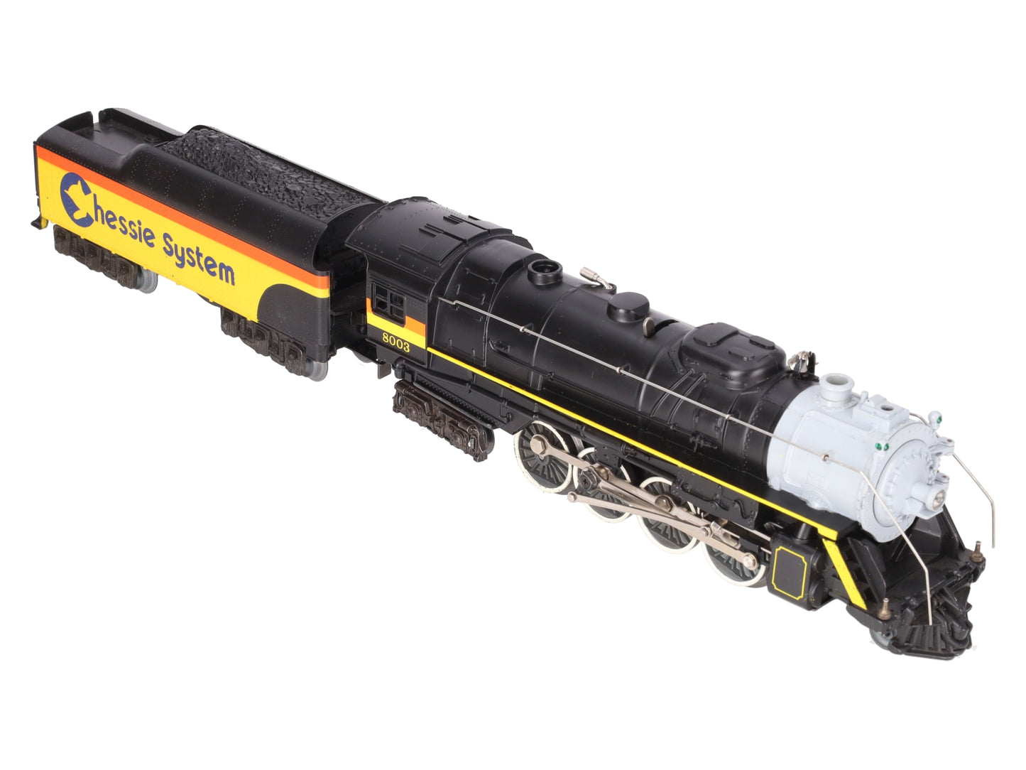 Lionel 6-8003 O Gauge Chessie 2-8-4 Berkshire Steam Locomotive & Tender #8003 EX/Box