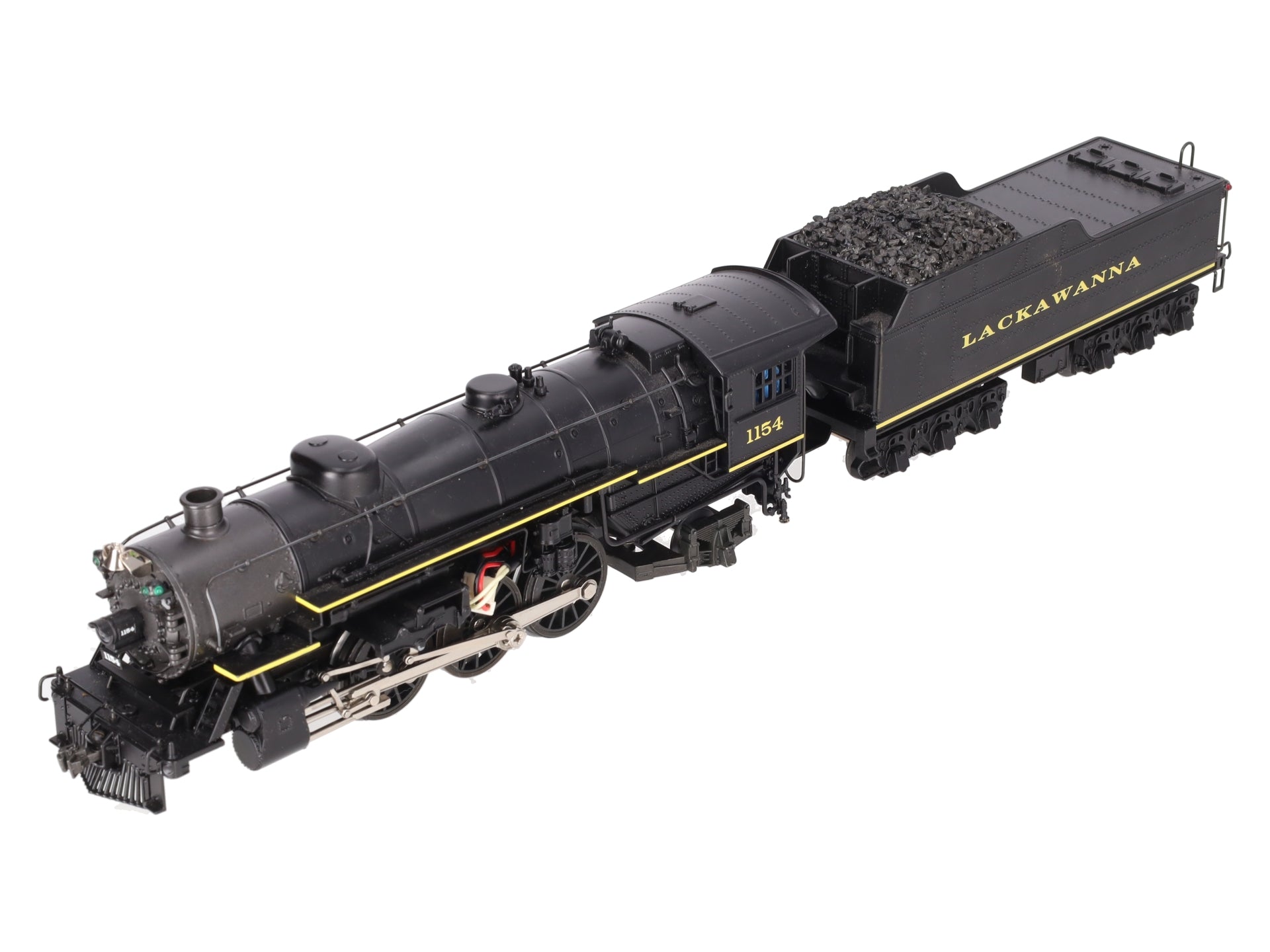 K-Line K3338-0002S DL&W 4-6-2 Pacific Steam Locomotive & Tender w/TMCC #1154 VG/Box