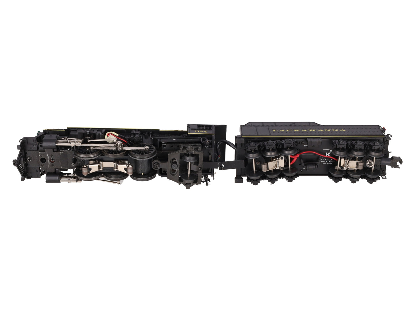 K-Line K3338-0002S DL&W 4-6-2 Pacific Steam Locomotive & Tender w/TMCC #1154 VG/Box
