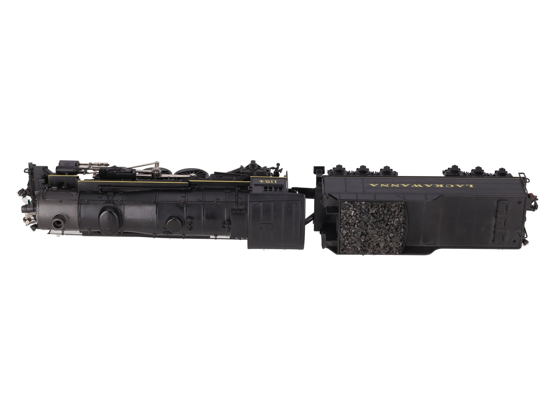 K-Line K3338-0002S DL&W 4-6-2 Pacific Steam Locomotive & Tender w/TMCC #1154 VG/Box