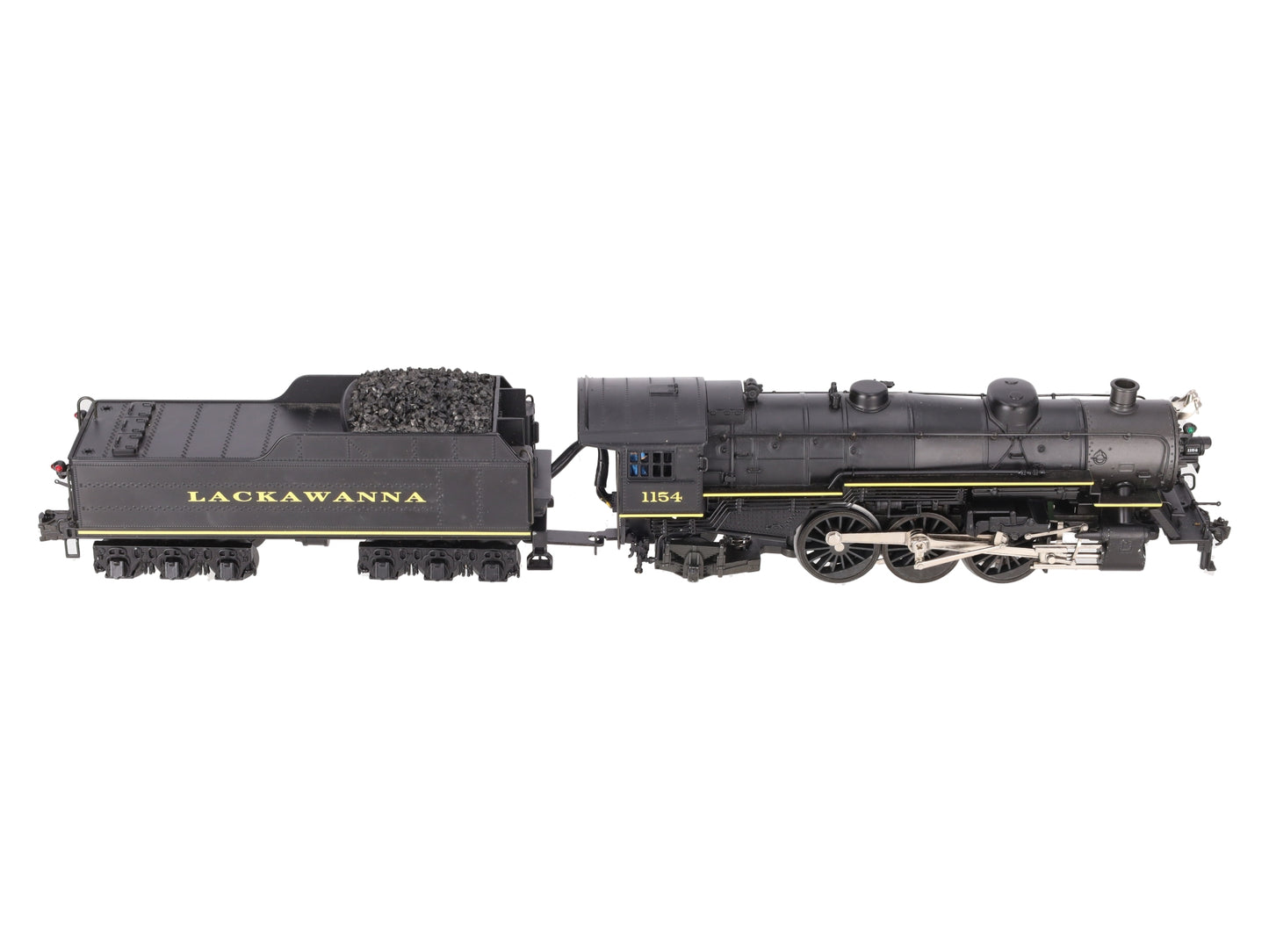 K-Line K3338-0002S DL&W 4-6-2 Pacific Steam Locomotive & Tender w/TMCC #1154 VG/Box