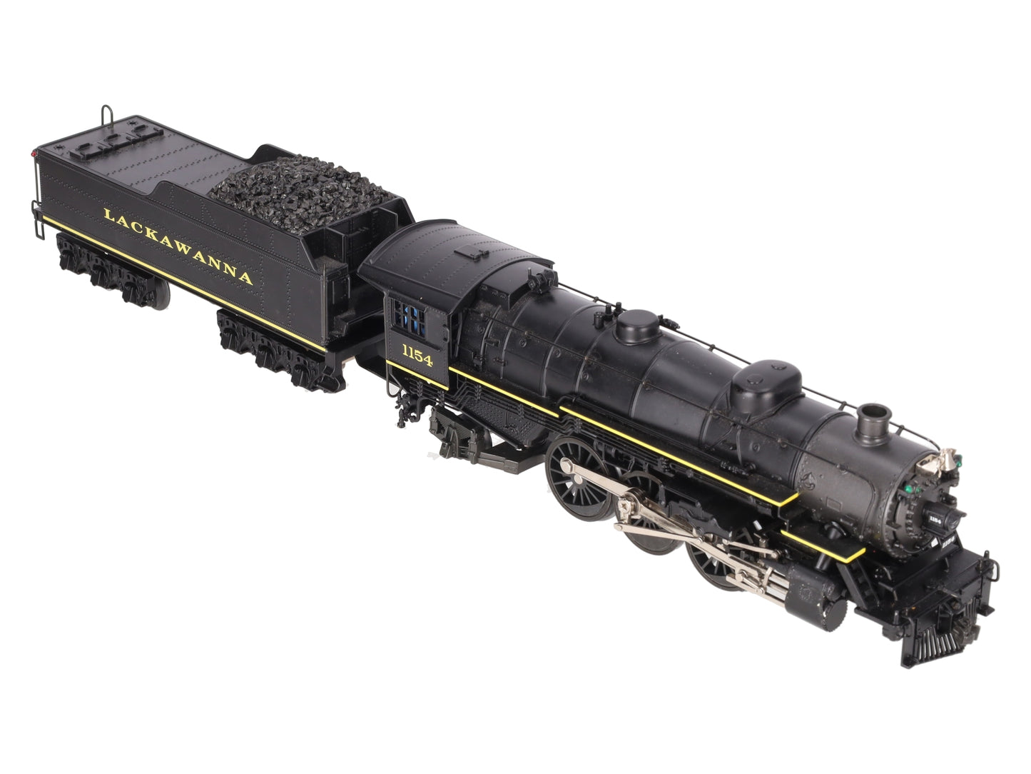 K-Line K3338-0002S DL&W 4-6-2 Pacific Steam Locomotive & Tender w/TMCC #1154 VG/Box
