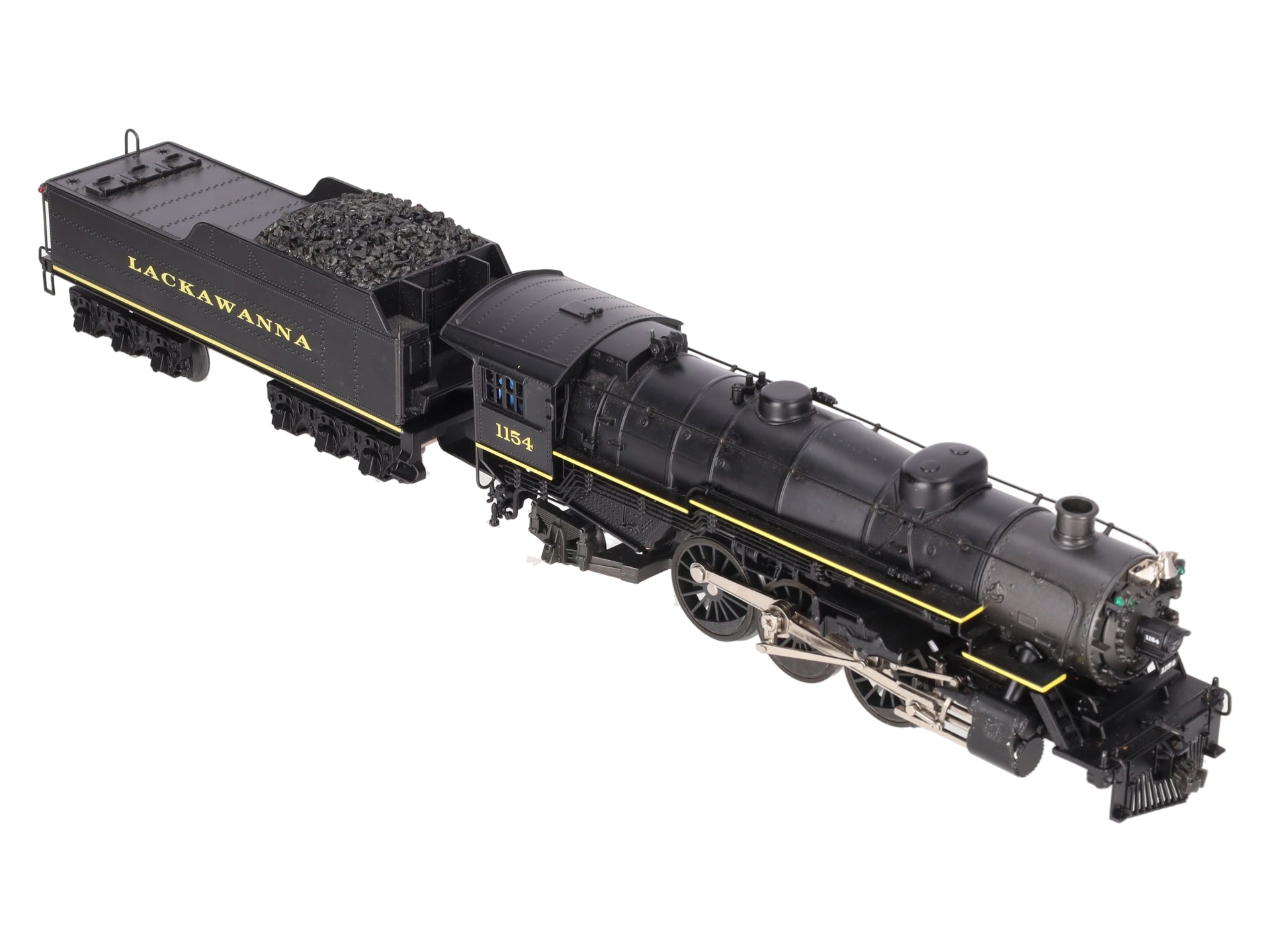 K-Line K3338-0002S DL&W 4-6-2 Pacific Steam Locomotive & Tender w/TMCC #1154 VG/Box