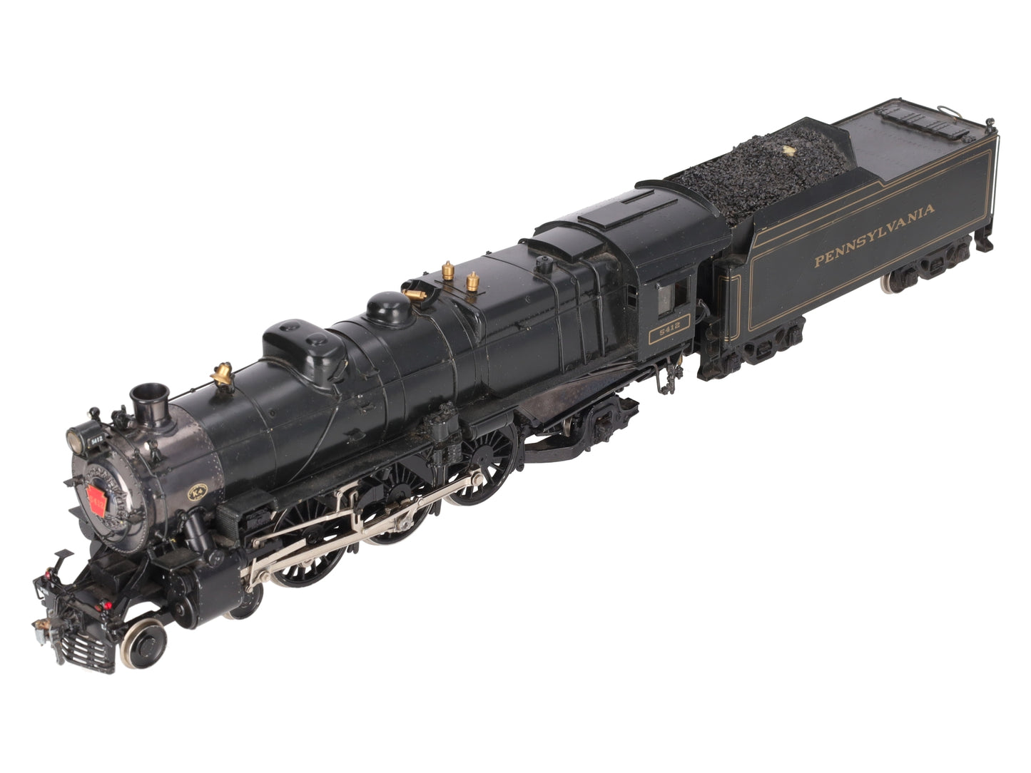 KTM Scale Models K-4 O Scale Pennsylvania 4-6-2 Steam Locomotive & Tender #5412/Box