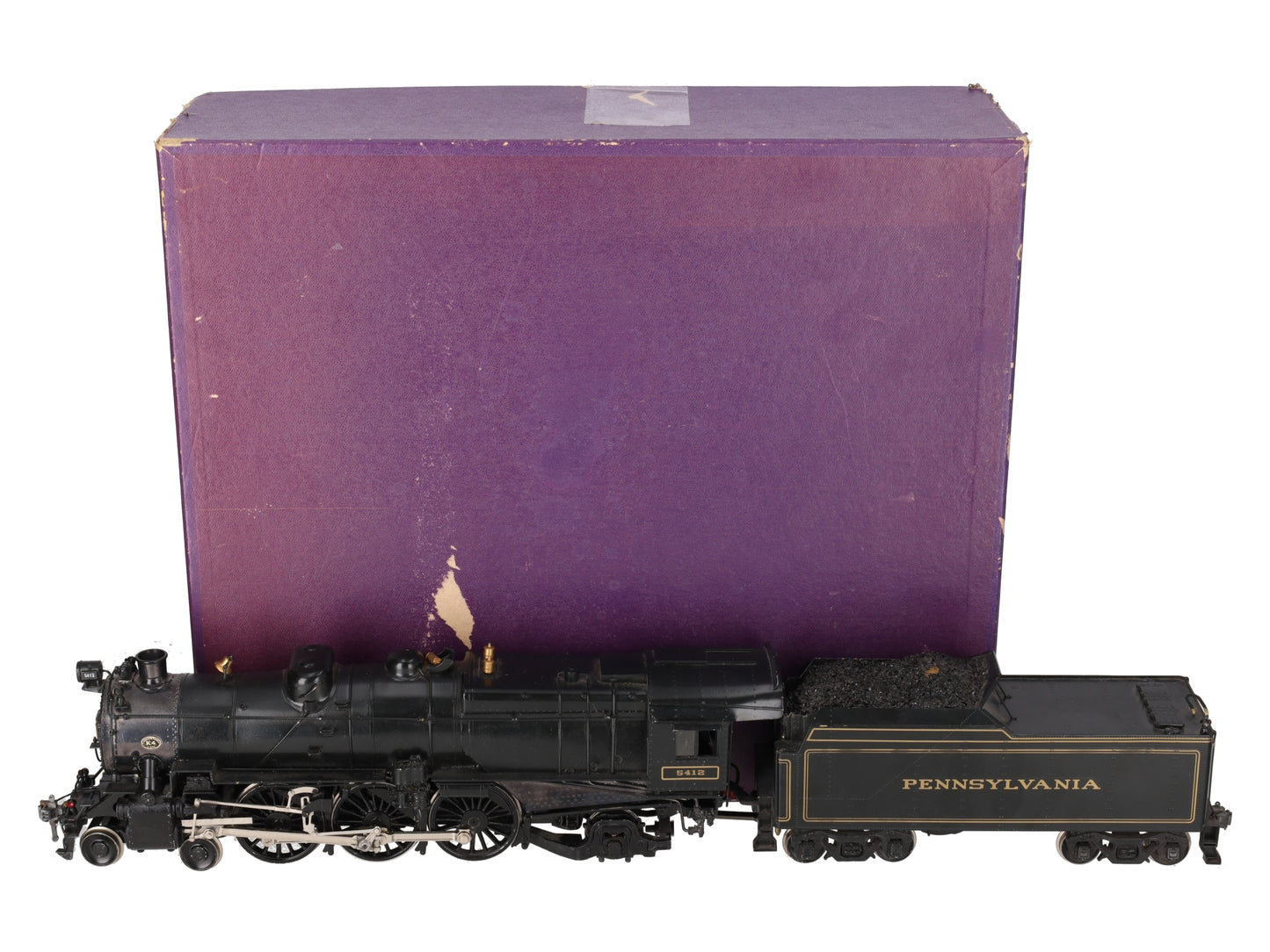KTM Scale Models K-4 O Scale Pennsylvania 4-6-2 Steam Locomotive & Tender #5412/Box