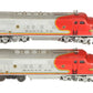 Lionel 2343 Vintage O Santa Fe F3 Powered & Dummy AA Diesel Locomotive Set #2343 VG