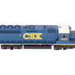 Athearn G64680 HO Scale CSX GP40-2 Diesel Locomotive w/DCC & Sound #4422 EX/Box