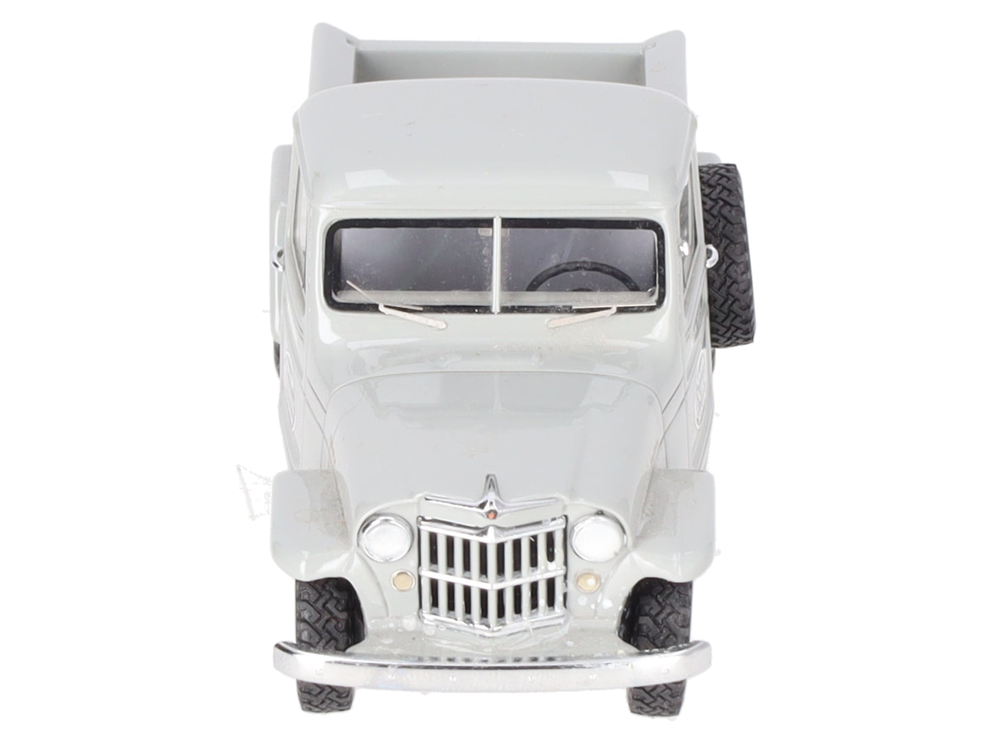 NEO 1/43 Grey Willys Jeep Pickup Truck 1954-Custom EX