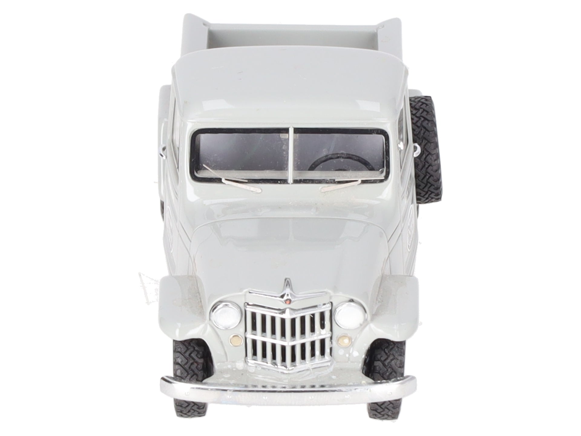 NEO 1/43 Grey Willys Jeep Pickup Truck 1954-Custom EX
