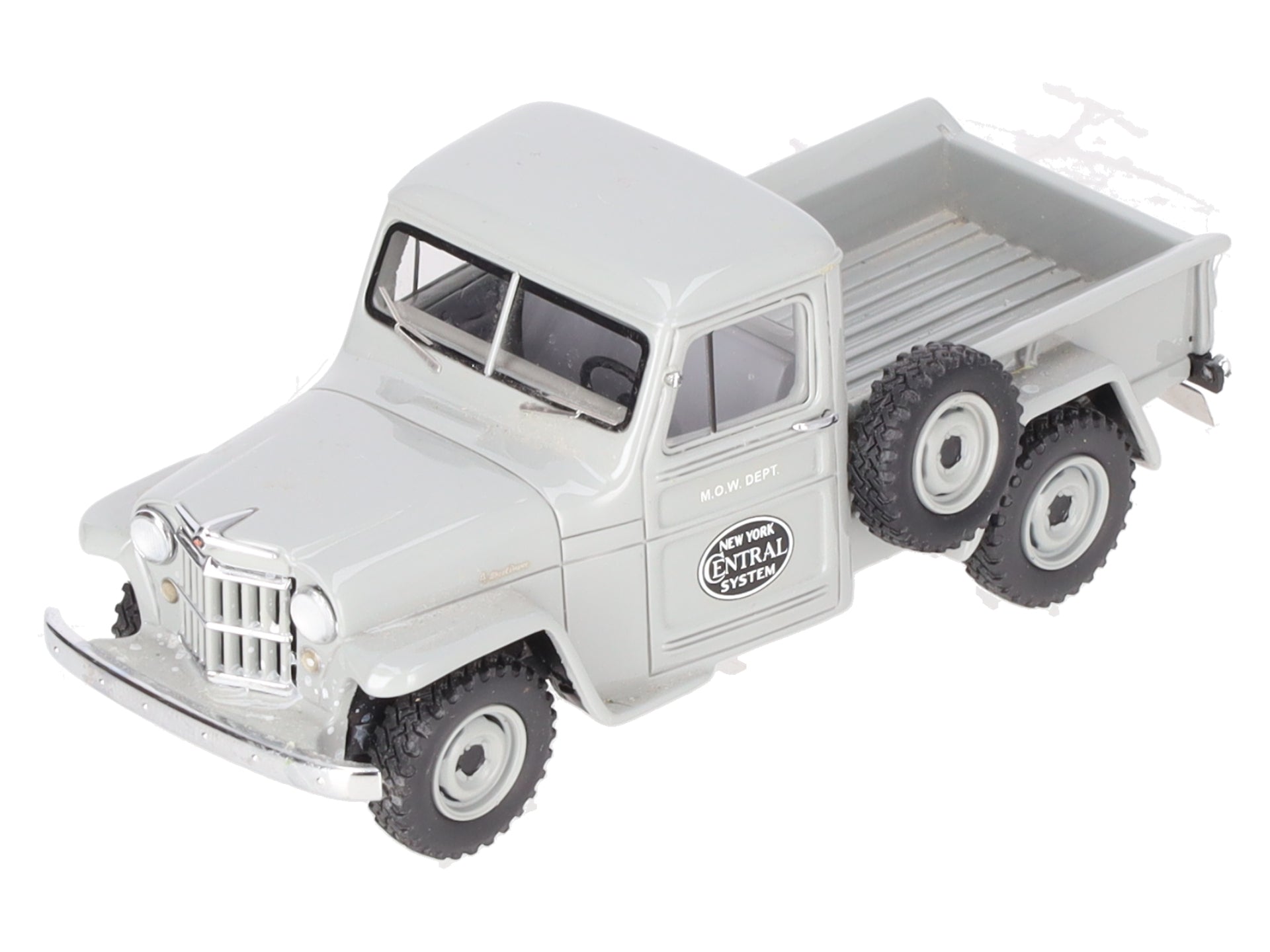 NEO 1/43 Grey Willys Jeep Pickup Truck 1954-Custom EX