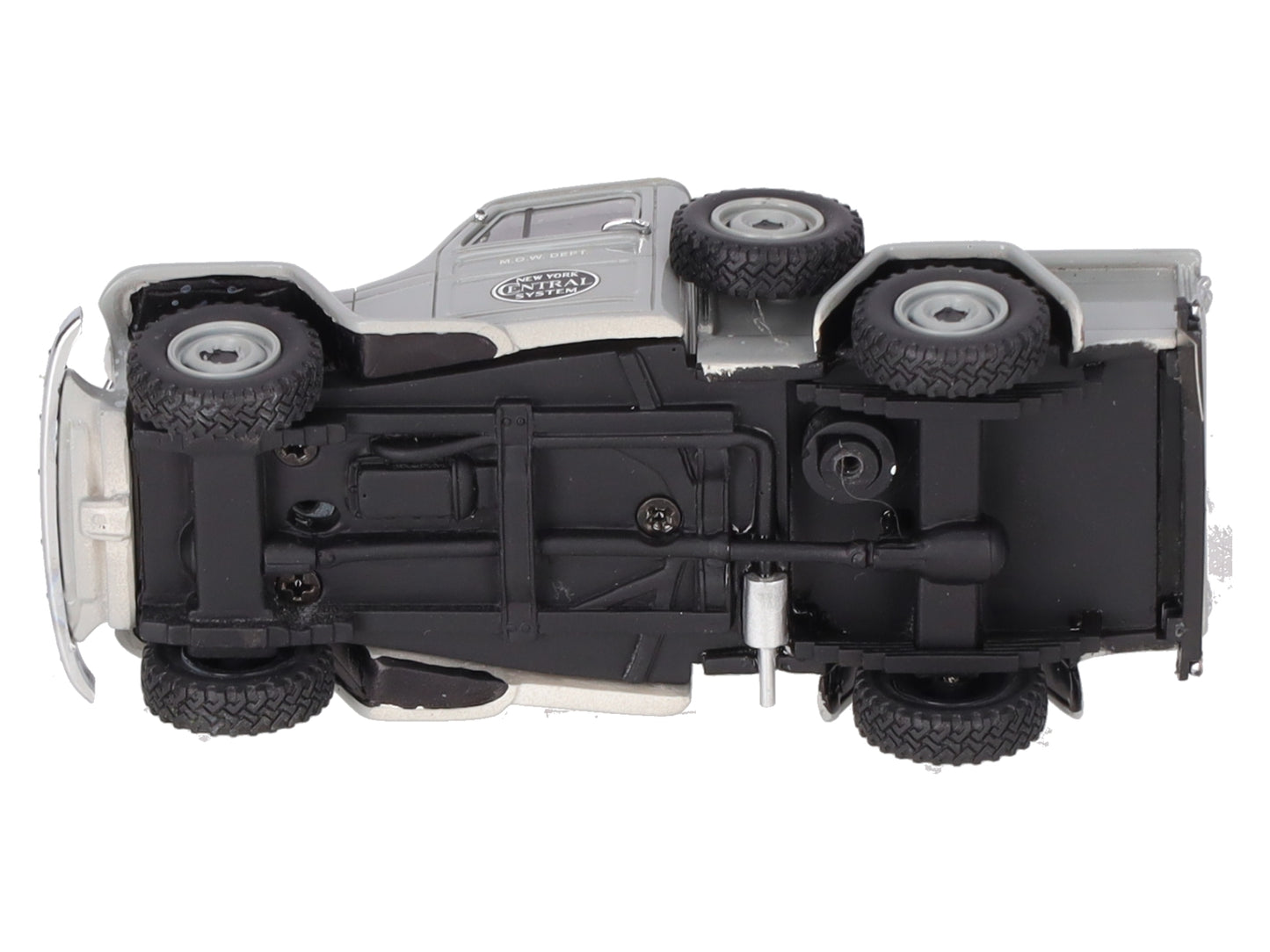 NEO 1/43 Grey Willys Jeep Pickup Truck 1954-Custom EX
