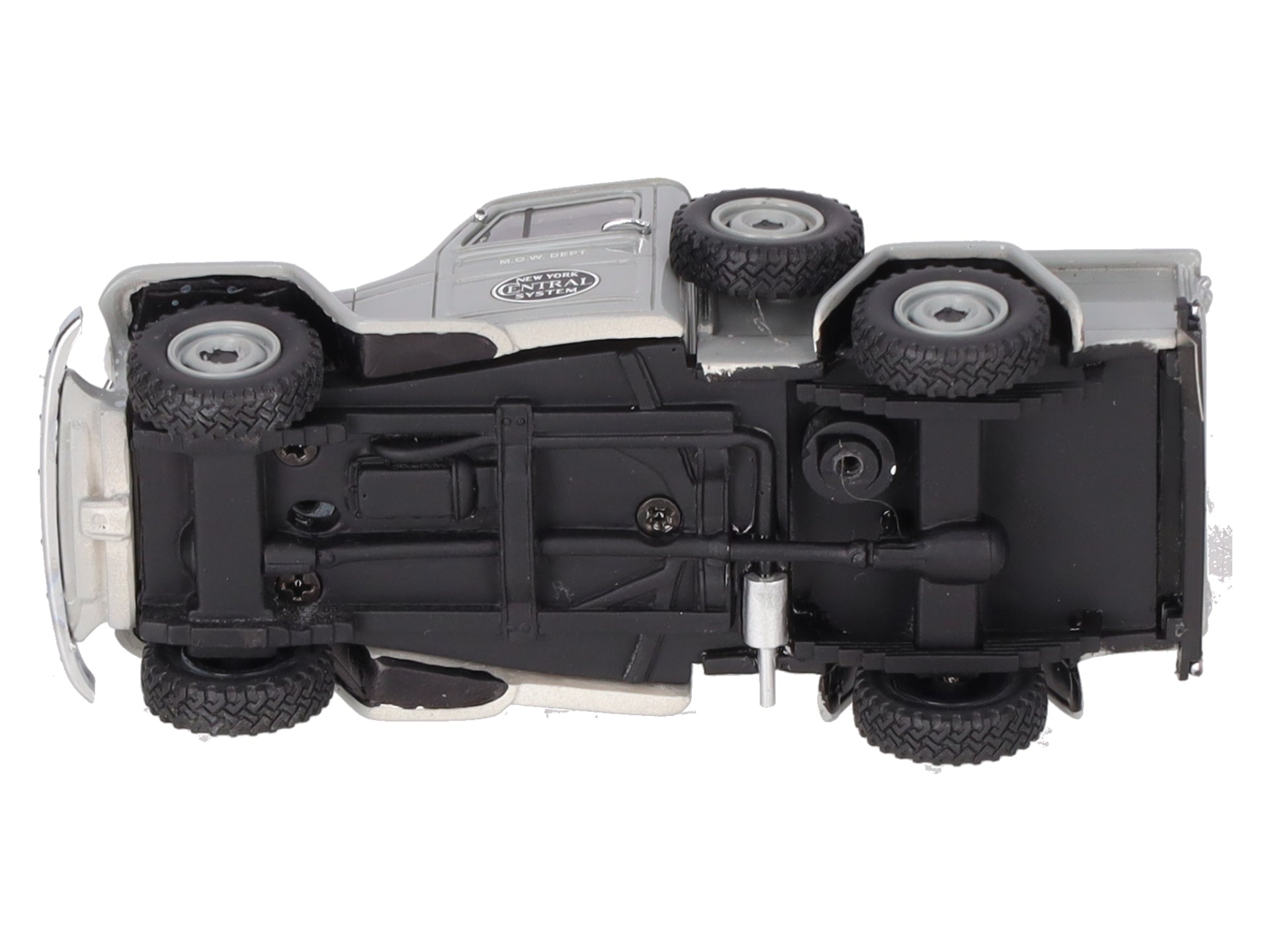 NEO 1/43 Grey Willys Jeep Pickup Truck 1954-Custom EX