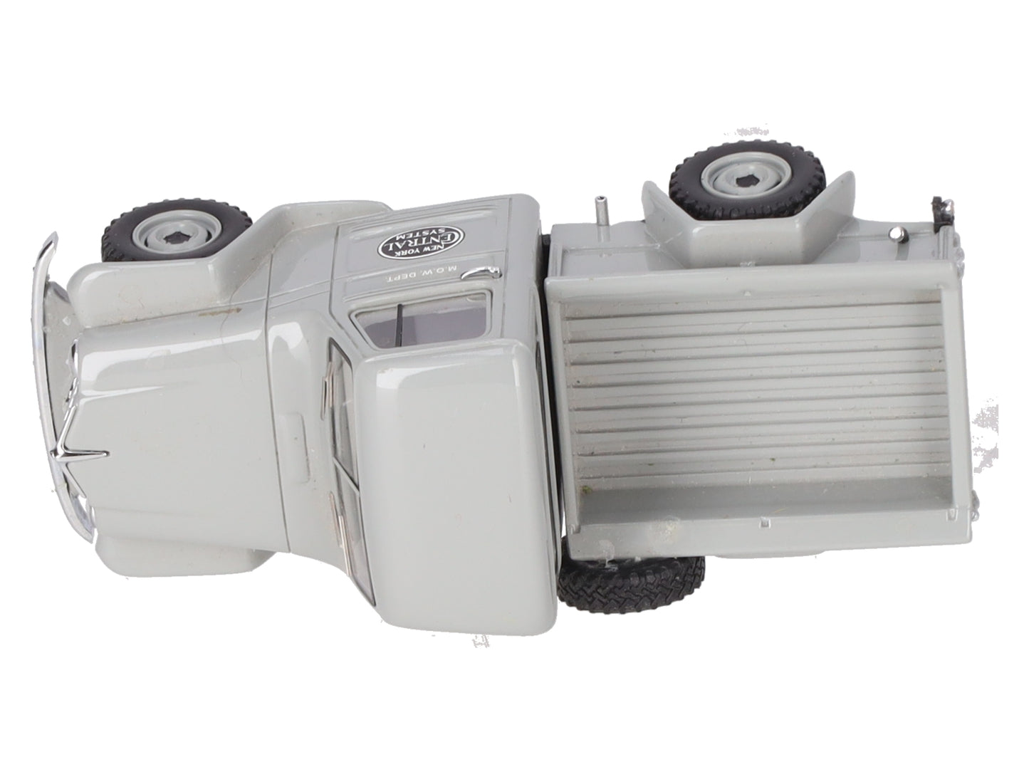 NEO 1/43 Grey Willys Jeep Pickup Truck 1954-Custom EX