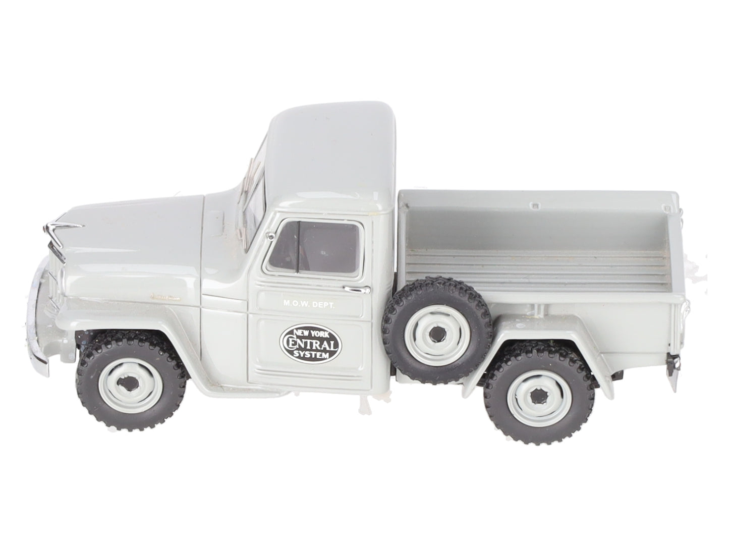 NEO 1/43 Grey Willys Jeep Pickup Truck 1954-Custom EX