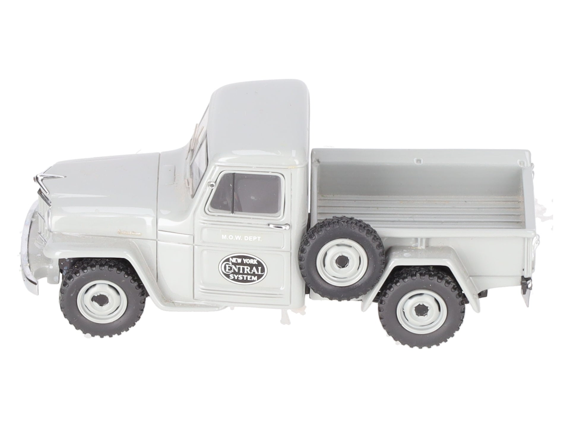 NEO 1/43 Grey Willys Jeep Pickup Truck 1954-Custom EX