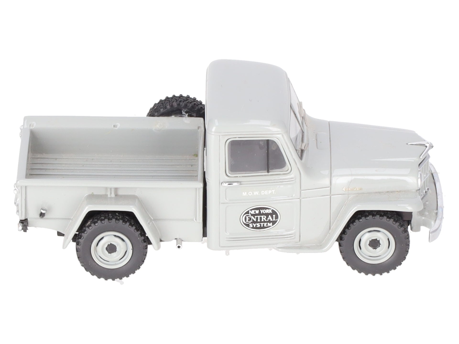 NEO 1/43 Grey Willys Jeep Pickup Truck 1954-Custom EX