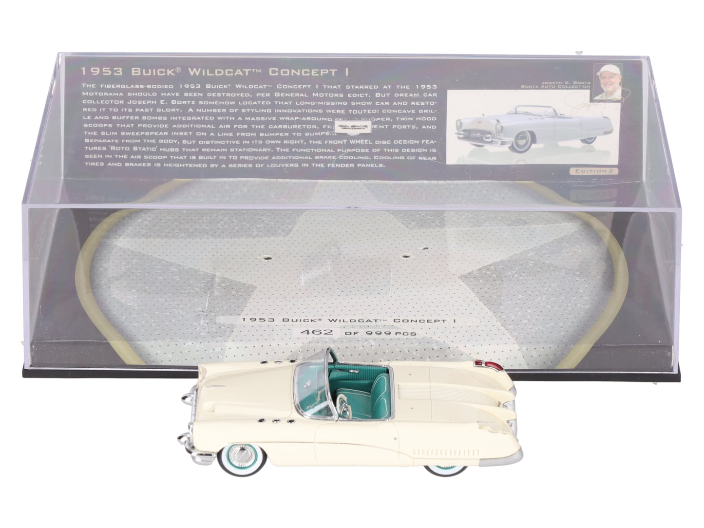 Minichamps 437141330 1:43 Scale Die-Cast 1953 Buick Wildcat Concept VG