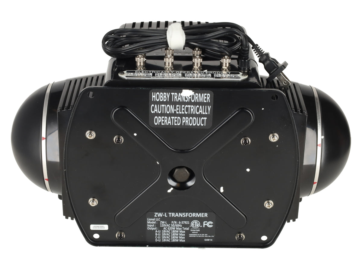 Lionel 6-37921 ZW-L 620 Watt 4-Train Transformer EX/Box