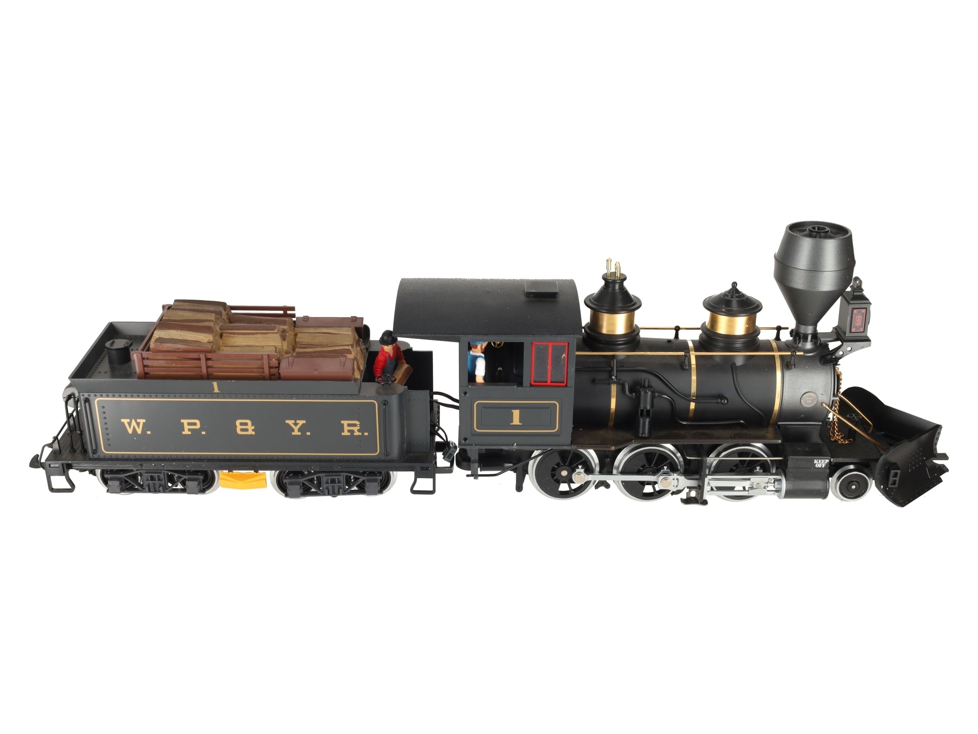 LGB 26182 W P & Y R 2-6-9 Mogul Steam Locomotive & Tender w/Sound #1 VG/Box