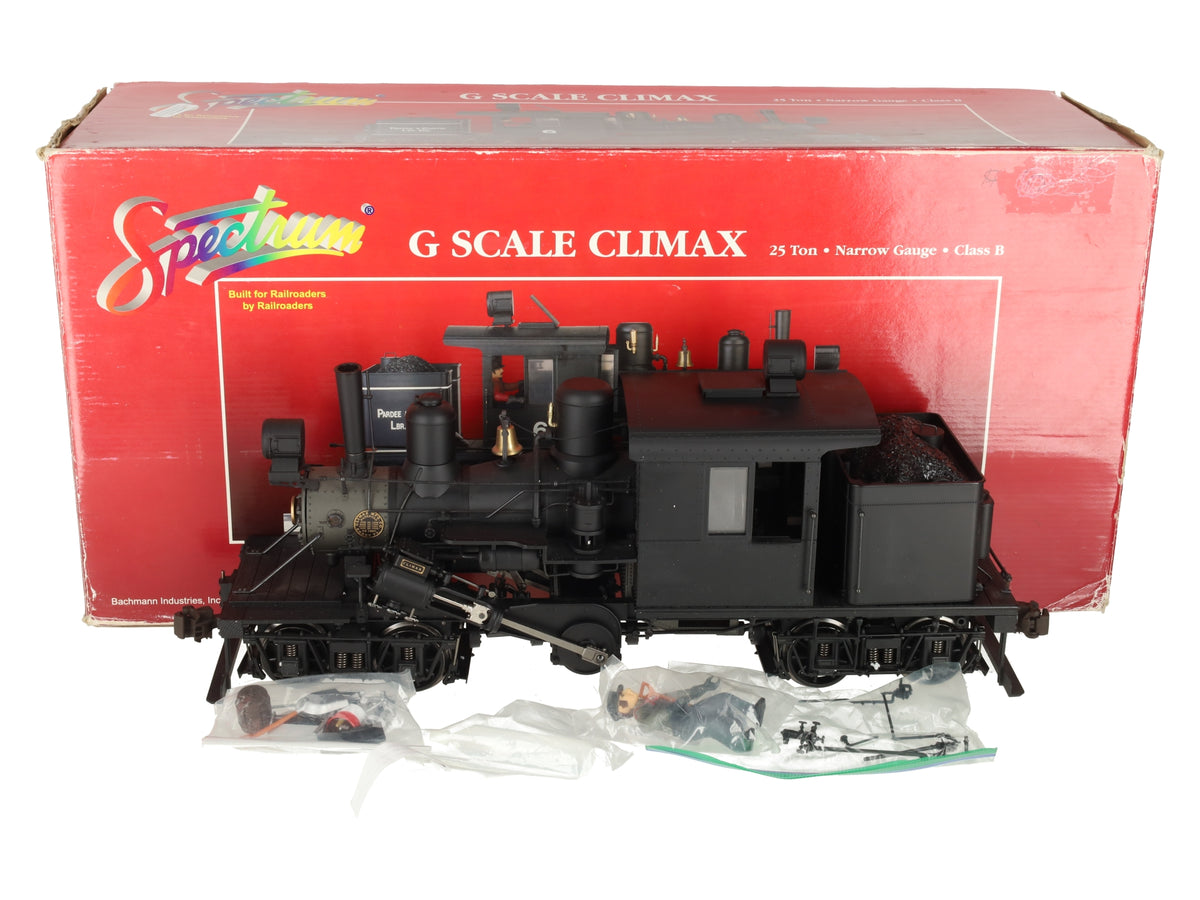 Bachmann 81181 G Climax Class B 25 Ton Steam Locomotive EX/Box