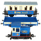 Piko 37154 Circus Roncalli Battery Powered G Gauge Diesel Starter Train Set EX/Box