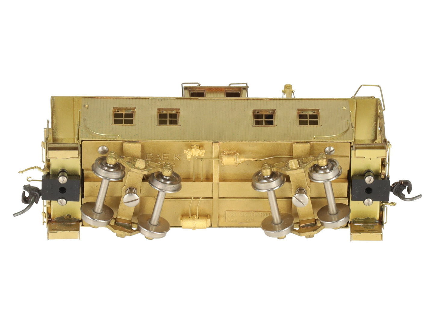 Pro Custom Hobbies HO BRASS Baltimore & Ohio Caboose Class I-1- Unpainted VG/Box