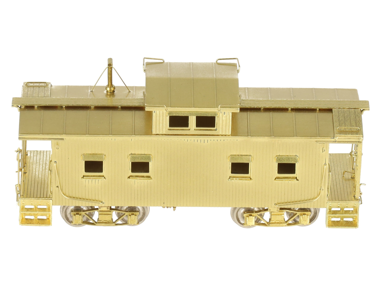 Sunset Models HO BRASS Baltimore & Ohio I-5 Window Caboose- Unpainted EX/Box