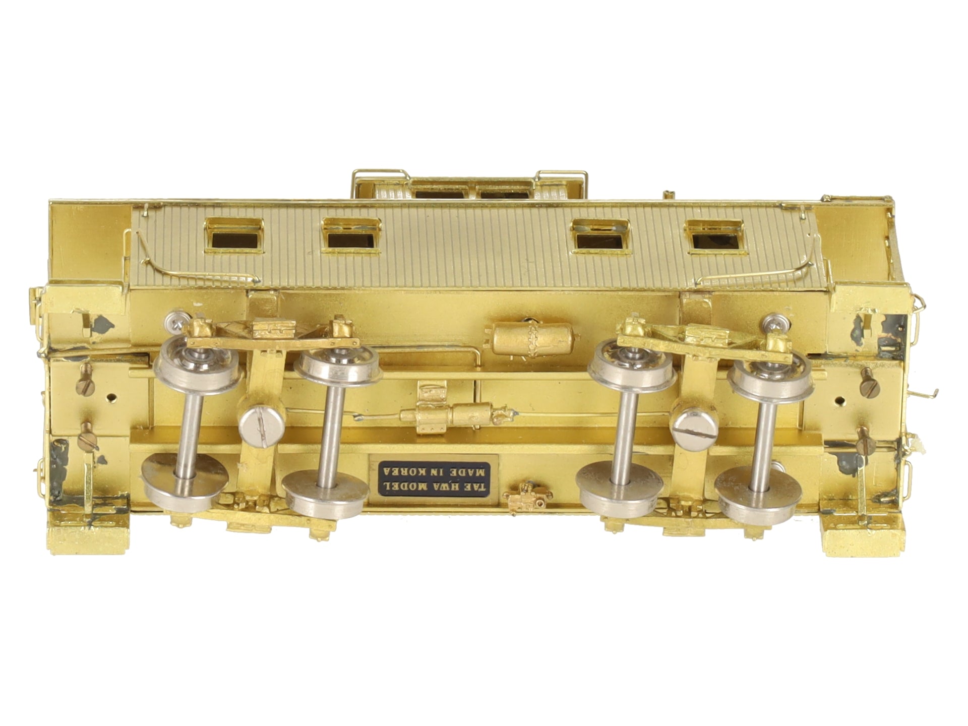 Sunset Models HO BRASS Baltimore & Ohio I-5 Window Caboose- Unpainted EX/Box