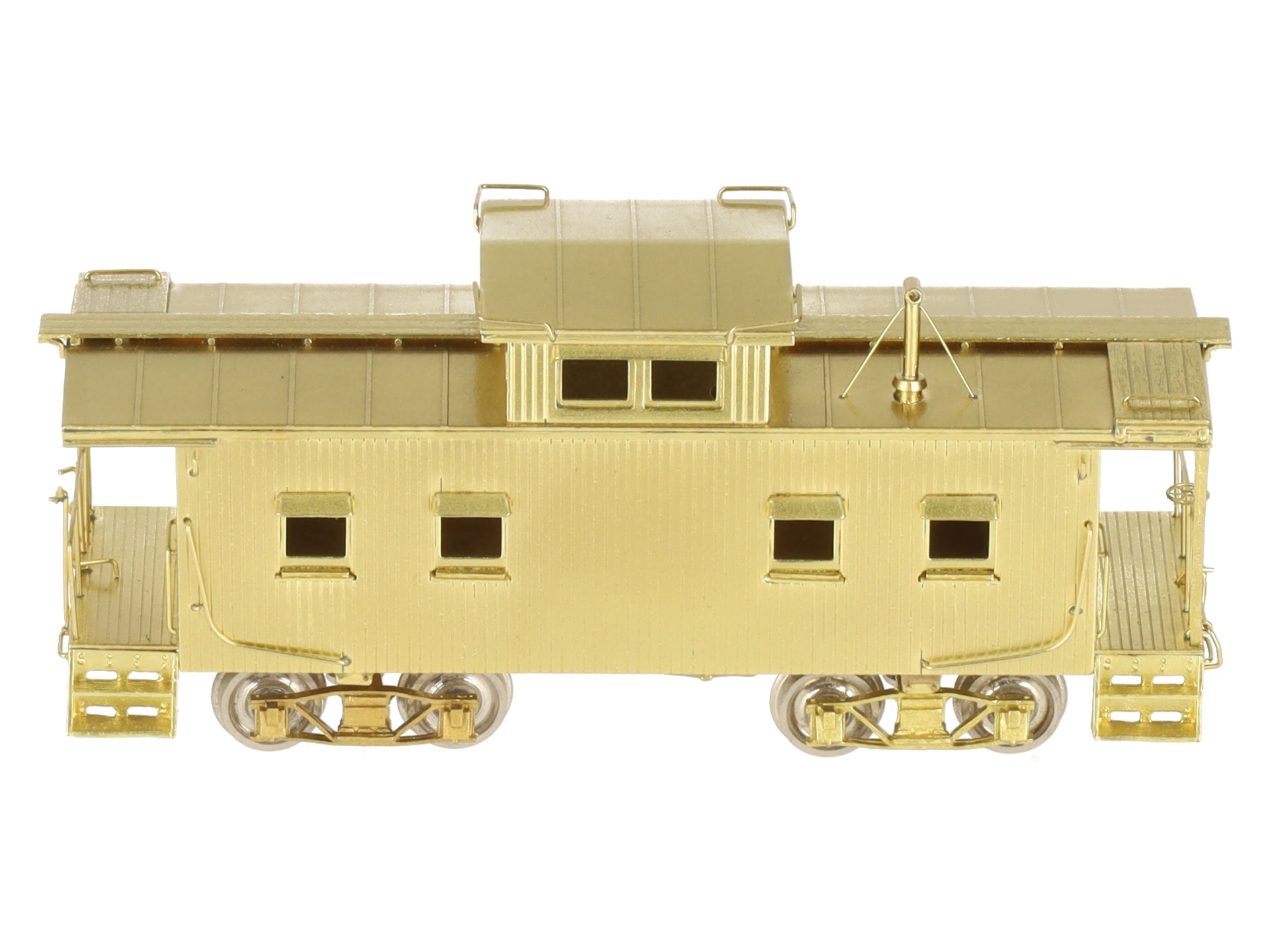 Sunset Models HO BRASS Baltimore & Ohio I-5 Window Caboose- Unpainted EX/Box