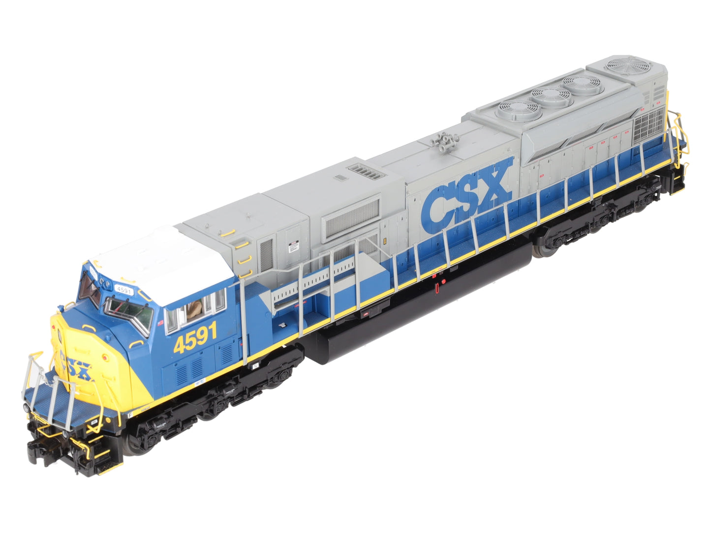 MTH 20-20299-1 O Gauge CSX SD80MAC Diesel Engine w/PS 3.0 #4591 EX/Box