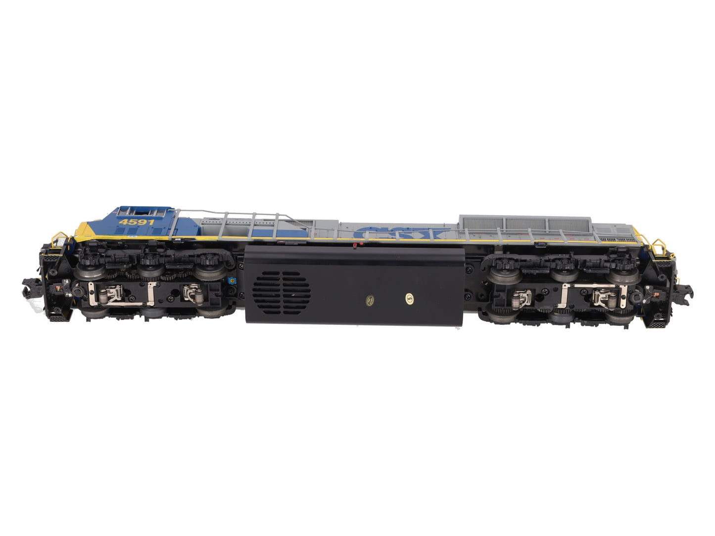 MTH 20-20299-1 O Gauge CSX SD80MAC Diesel Engine w/PS 3.0 #4591 EX/Box