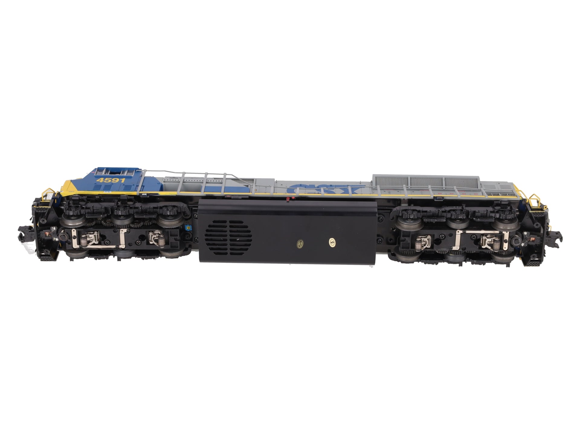 MTH 20-20299-1 O Gauge CSX SD80MAC Diesel Engine w/PS 3.0 #4591 EX/Box