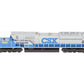 MTH 20-20299-1 O Gauge CSX SD80MAC Diesel Engine w/PS 3.0 #4591 EX/Box