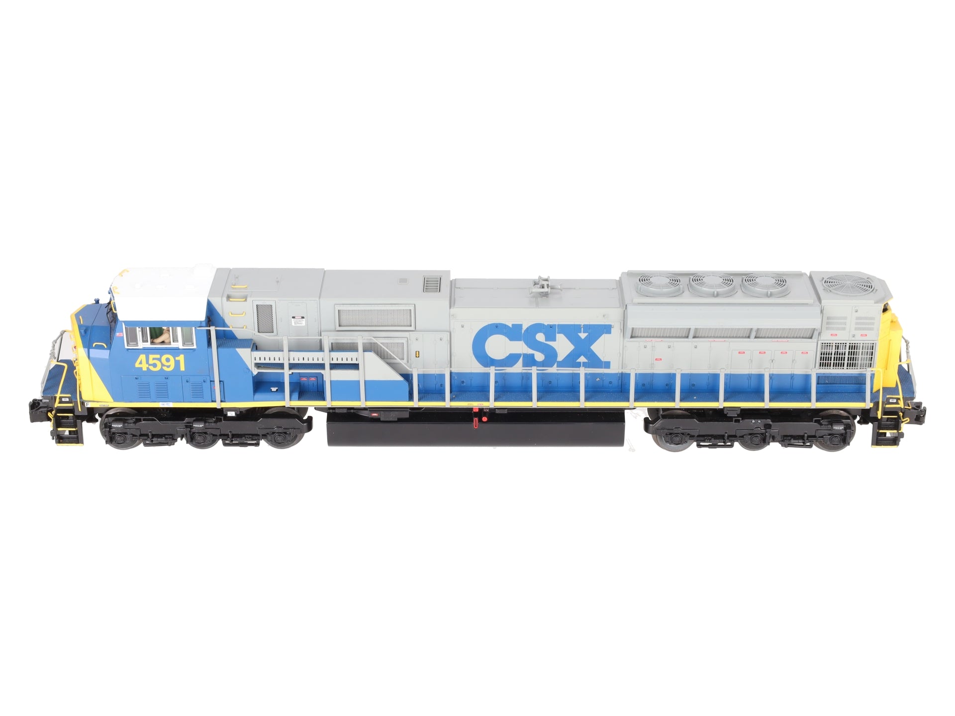 MTH 20-20299-1 O Gauge CSX SD80MAC Diesel Engine w/PS 3.0 #4591 EX/Box