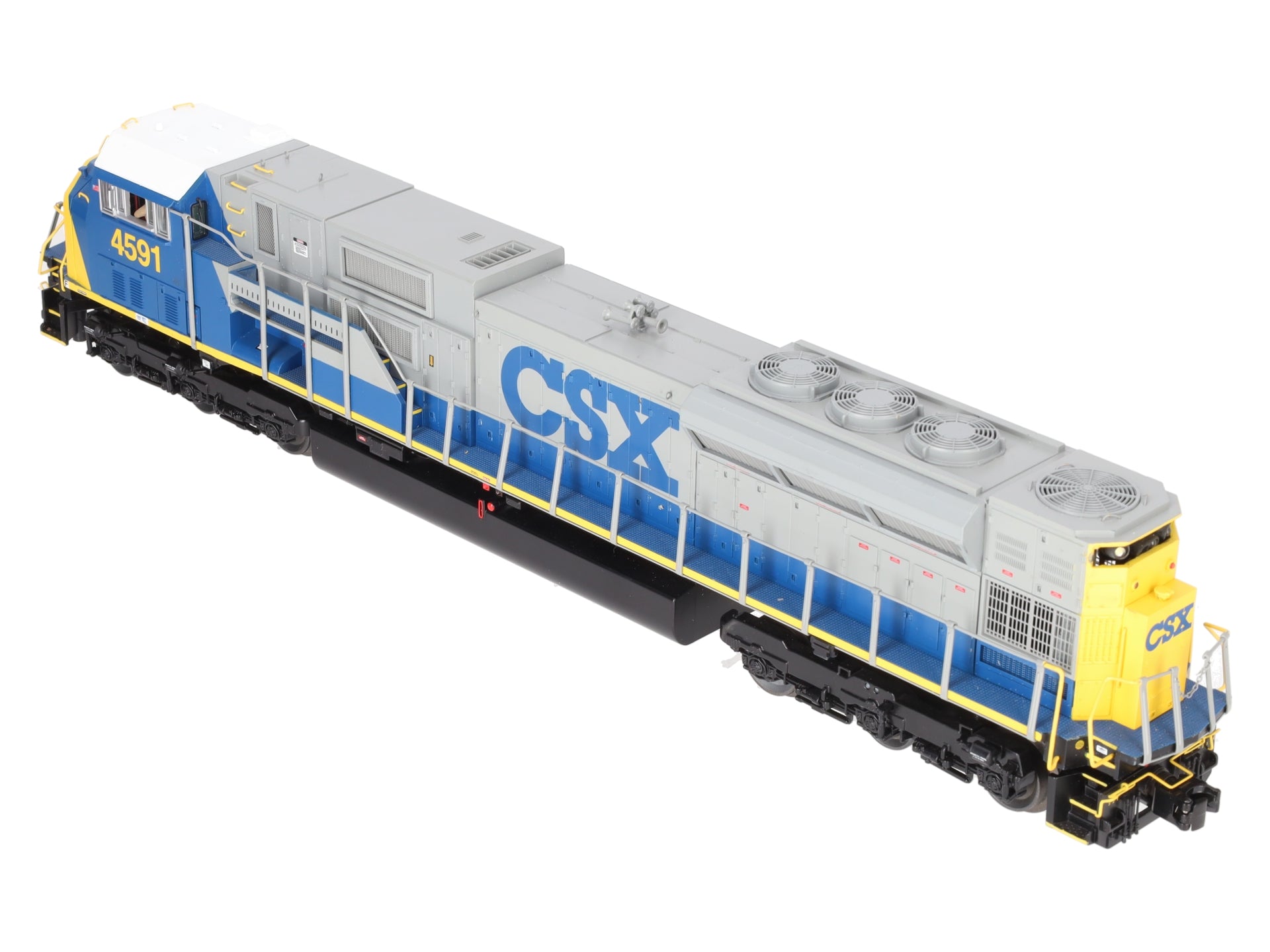 MTH 20-20299-1 O Gauge CSX SD80MAC Diesel Engine w/PS 3.0 #4591 EX/Box