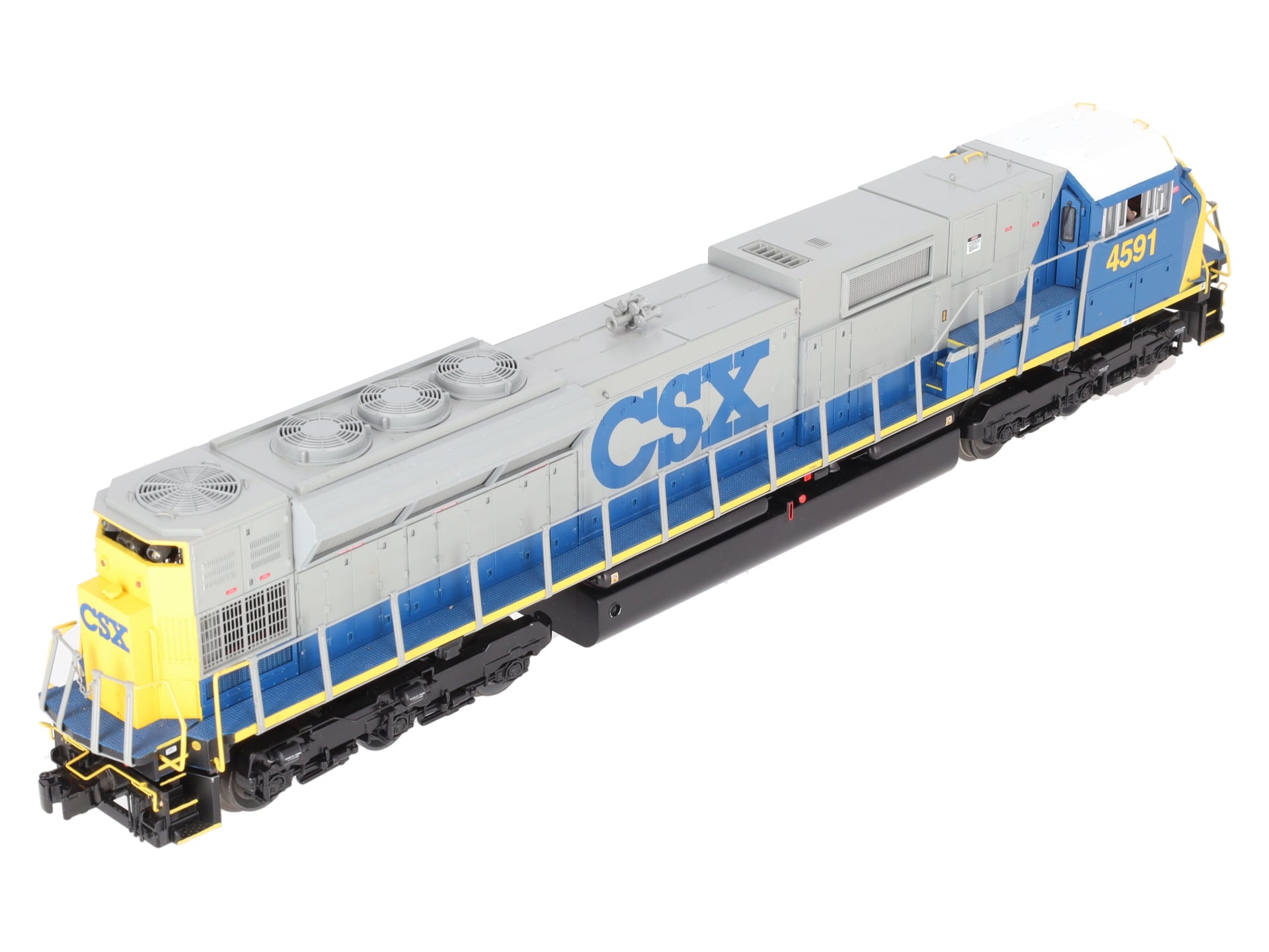 MTH 20-20299-1 O Gauge CSX SD80MAC Diesel Engine w/PS 3.0 #4591 EX/Box