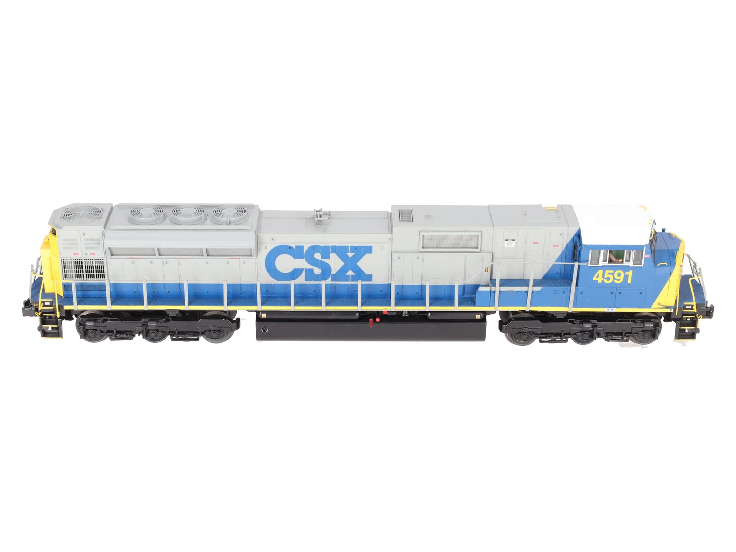 MTH 20-20299-1 O Gauge CSX SD80MAC Diesel Engine w/PS 3.0 #4591 EX/Box