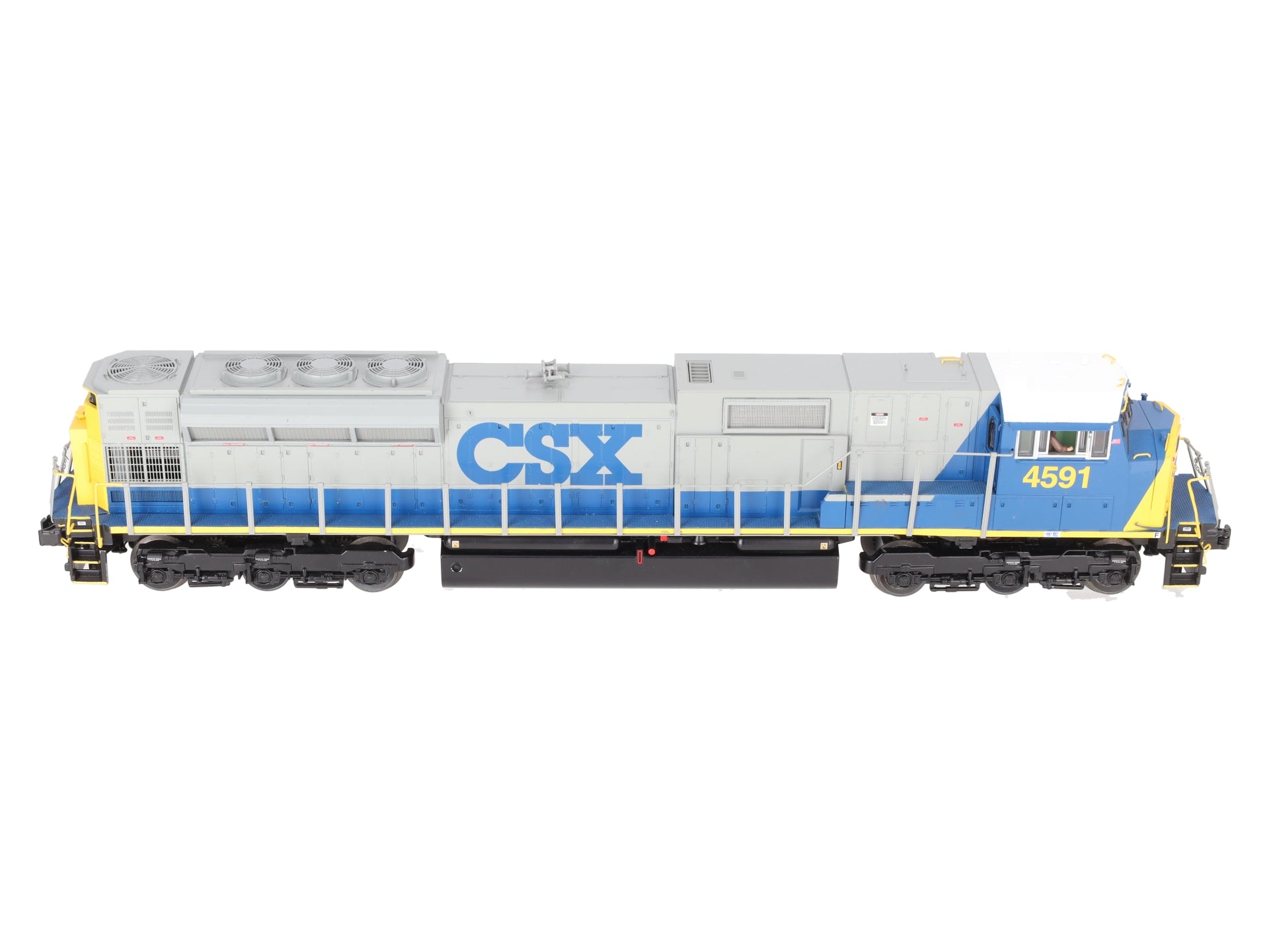 MTH 20-20299-1 O Gauge CSX SD80MAC Diesel Engine w/PS 3.0 #4591 EX/Box